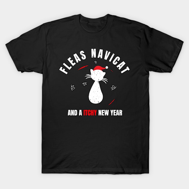 Cat Christmas Cat Lover Gift For Cat Owners T-Shirt by sheepmerch